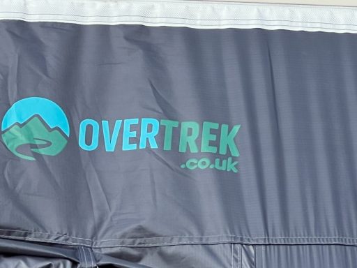 Easily slides into awning rail