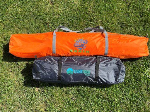 OVERTREK along side Wild Earth carry bags